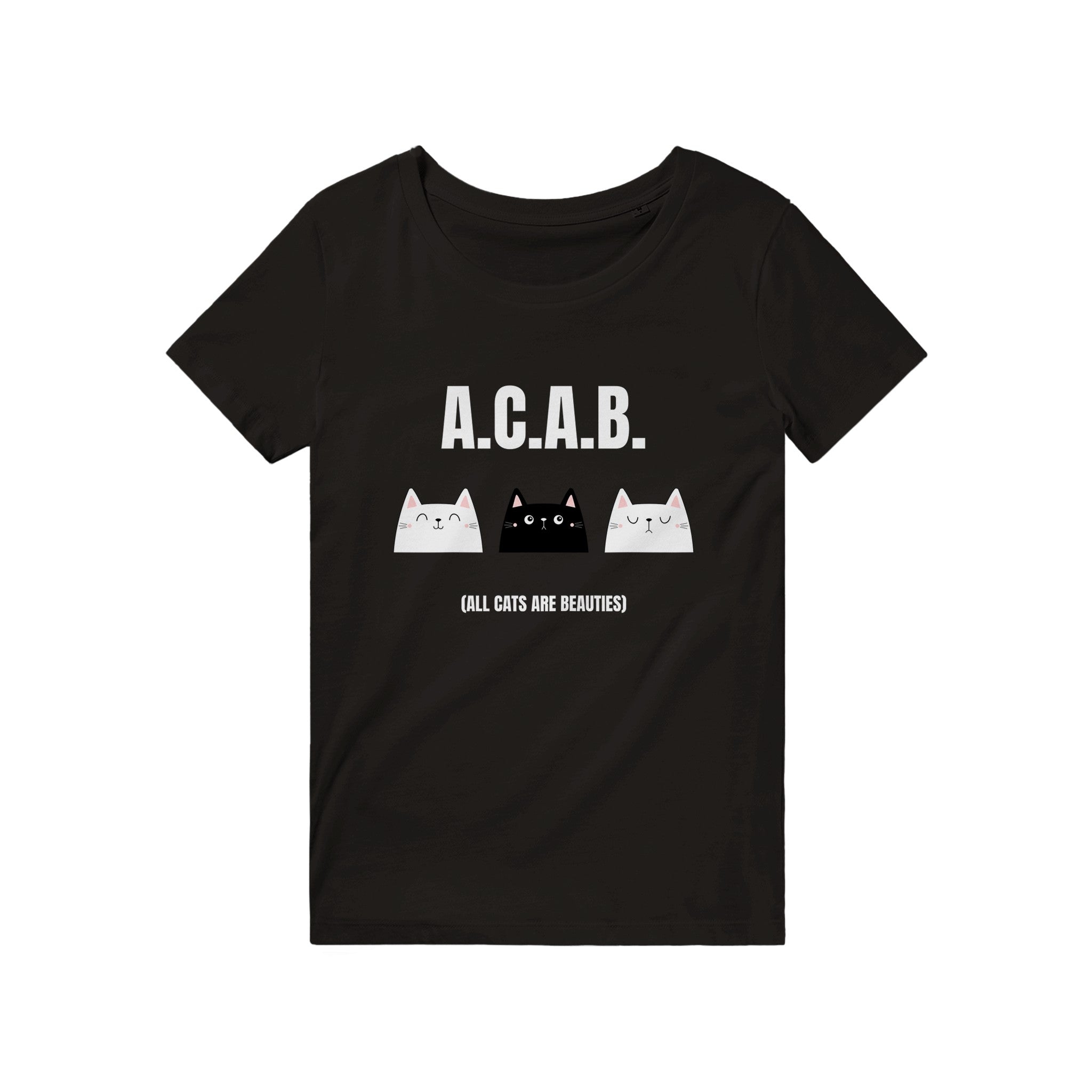 ACAB - All Cats Are Beauties - Cat Illustration - Women's Relaxed T-Shirt