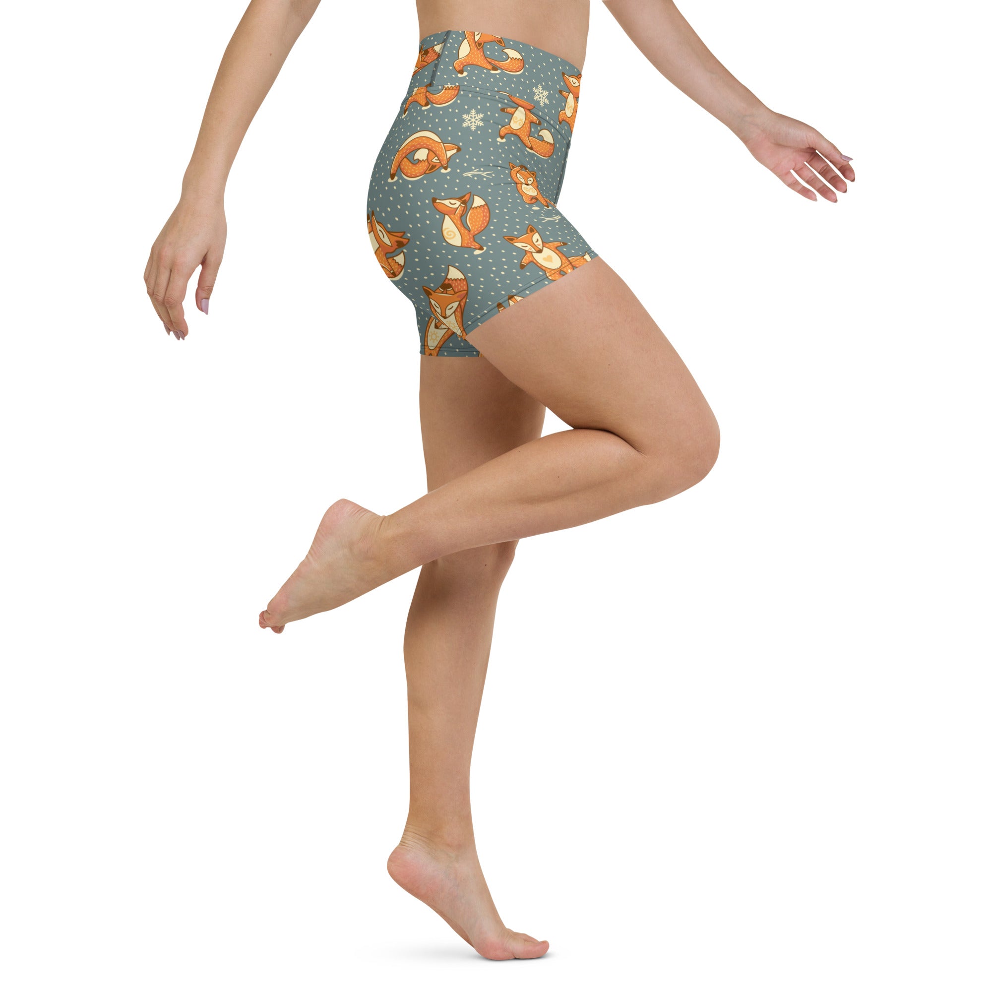 Yoga Fuchs - Yoga-Shorts mit Innentasche