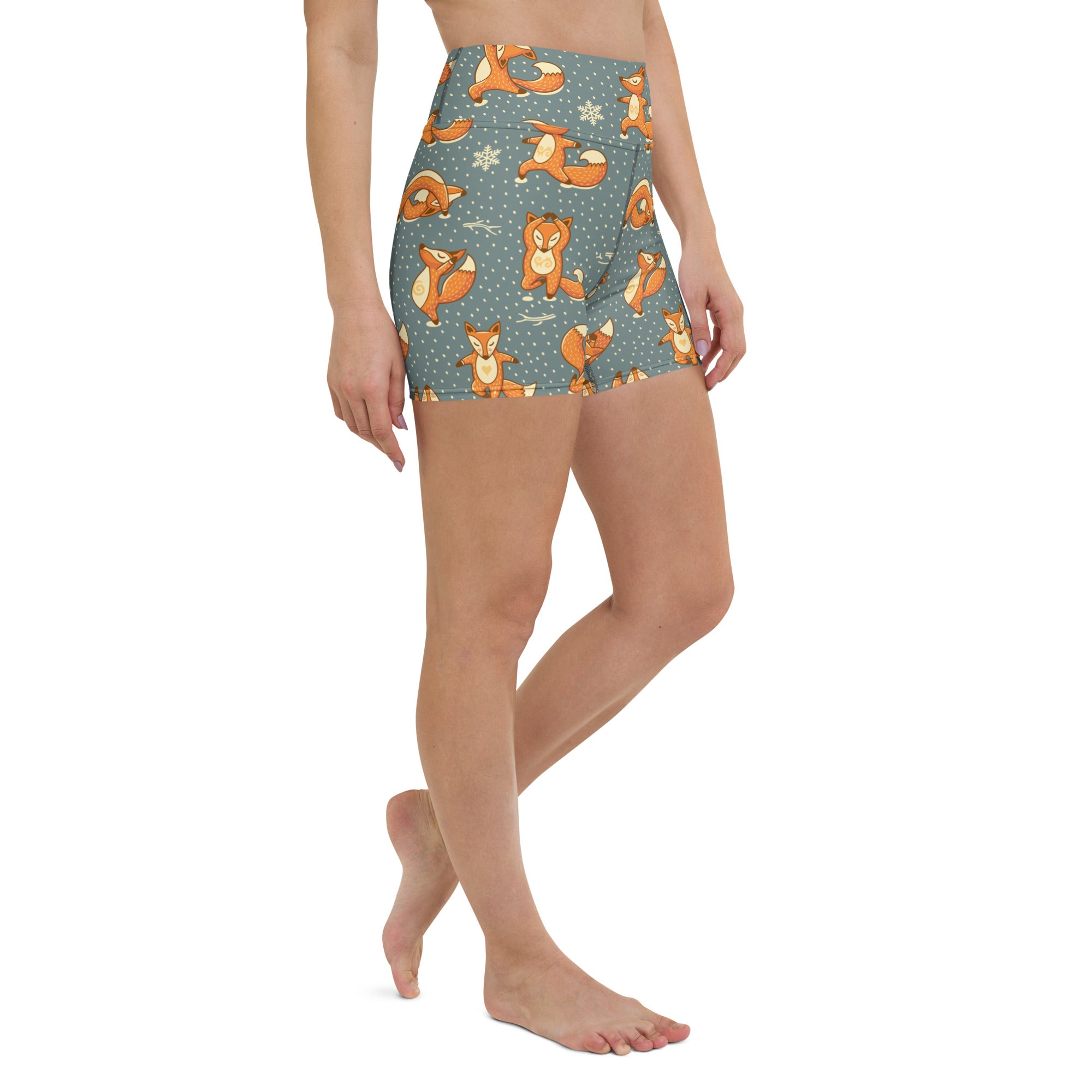 Yoga Fuchs - Yoga-Shorts mit Innentasche