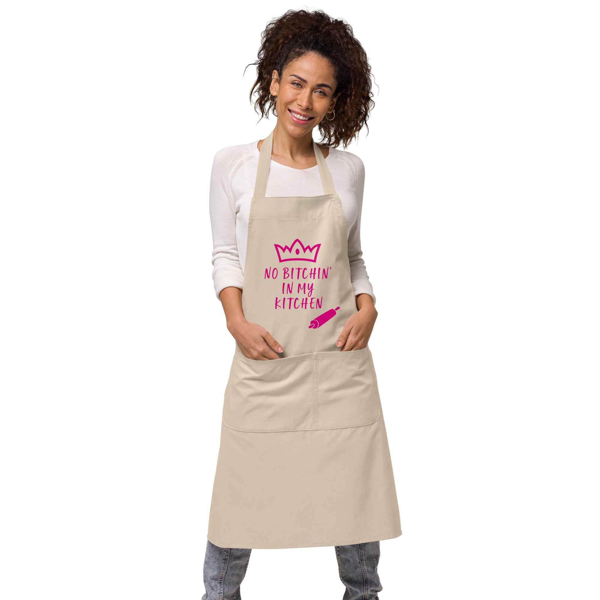 Funny Kitchen Apron for Women Cooking Apron With Pockets Party 